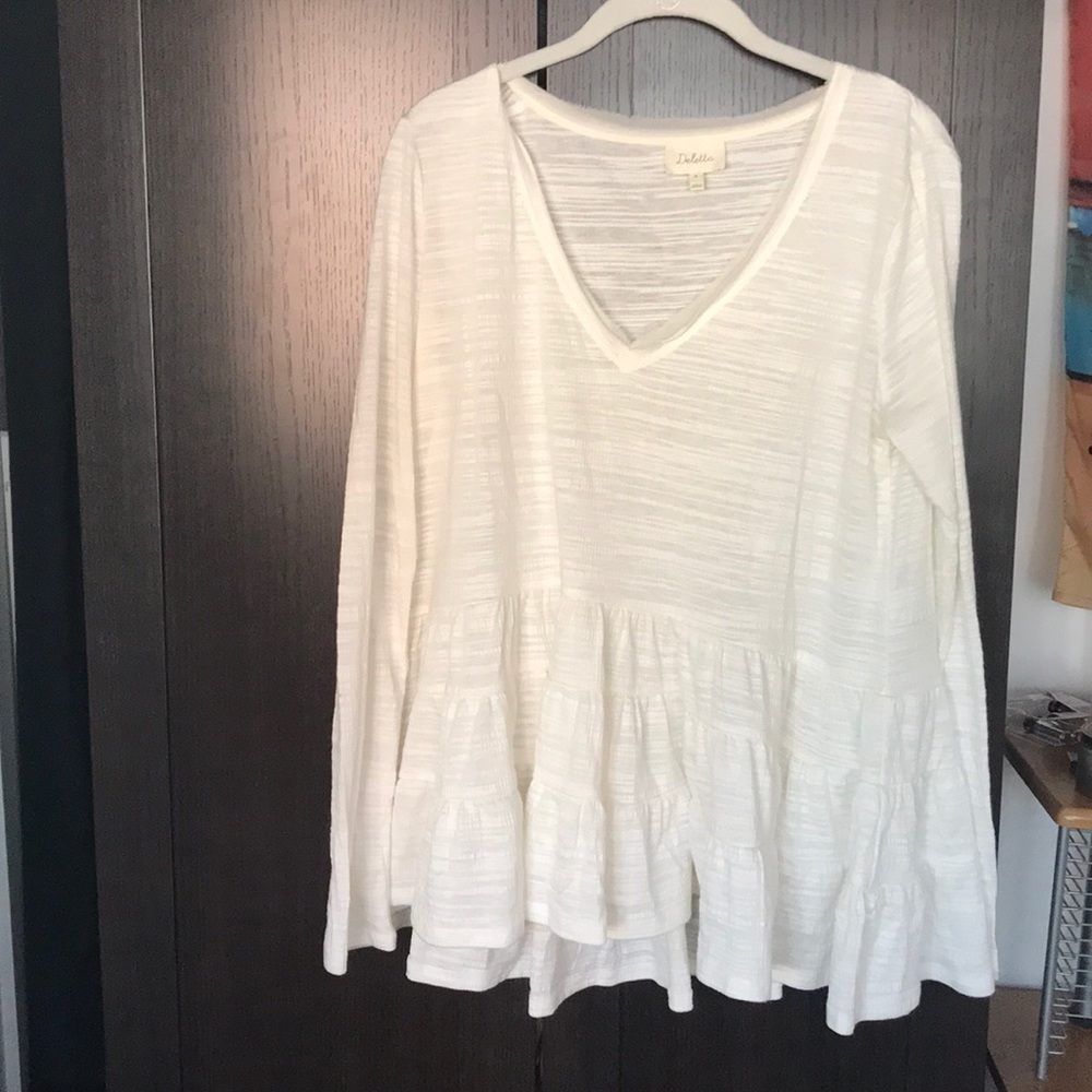 Ruffled tee